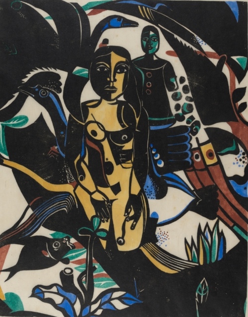 Heinrich Campendonk, Begebenheit, 1920