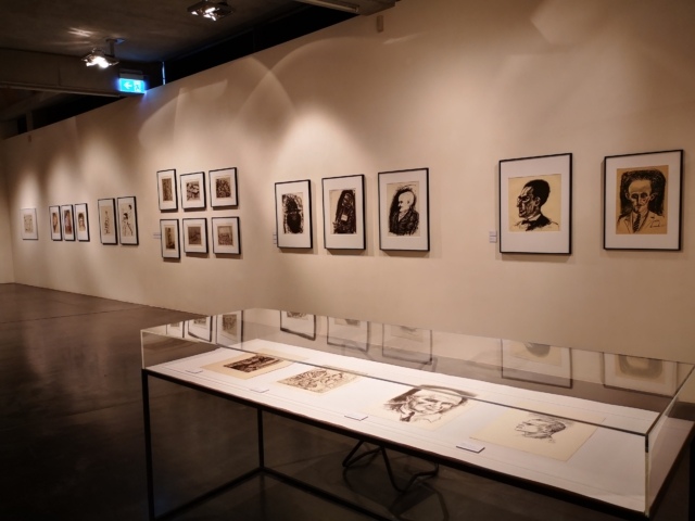 Raumansicht Ausstellung MENSCHENBILDER