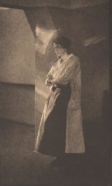 Hedda Koch, Portrait, 1919, Heliogravüre,