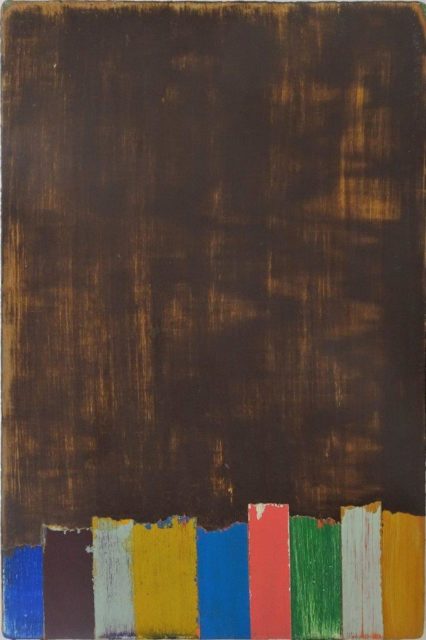 Esther Zellmer, Ohne Titel, Acryl auf Sperrholz, 2020