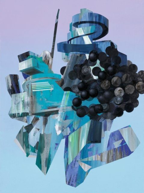 Susanne Wurlitzer, Invade, Acryl auf Leinwand, 2018