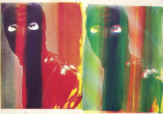 Capitana F, Silk Road Hard Fork_22.0.0.2, Siebdruck auf Papier, 2022 © VG Bild-Kunst, Bonn 2022