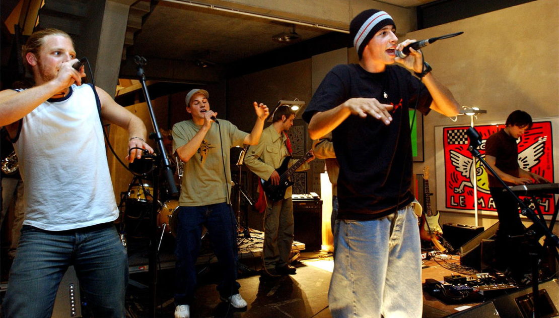 Hip Hop- und Rap-Konzert mit Vokalekücheband, im Rahmen der Keith Haring-Ausstellung, Sept. bis Nov. 2003