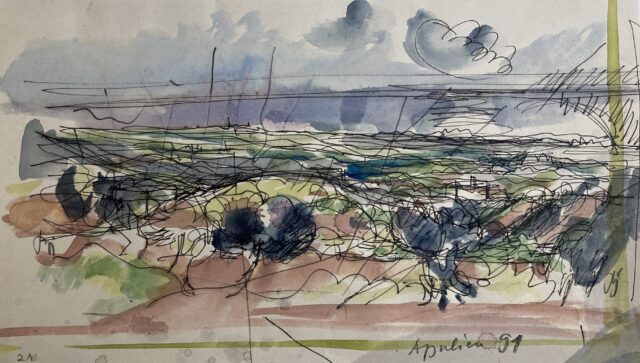 Erwin Birnmeyer, Apulien, 1991, Privatsammlung